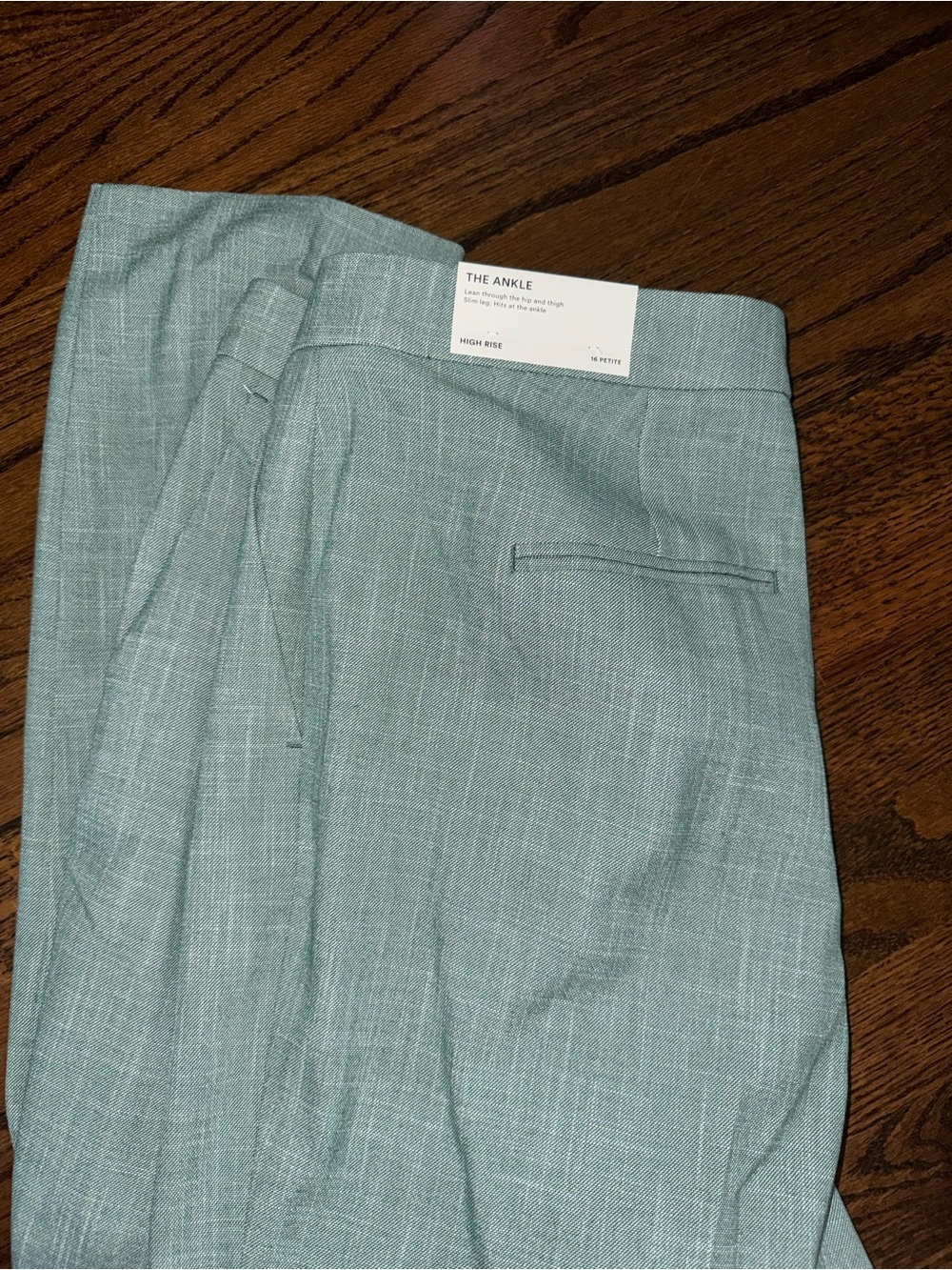 Ann Taylor women’s Ankle Dress Pants in Light Teal
